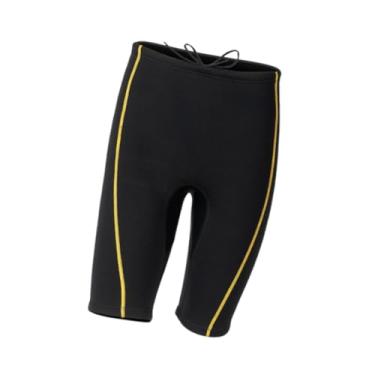 Imagem de UGPLM Shorts de mergulho, terno molhado, calça de fitness de ciclismo de 1,5 mm de neoprene, roupas de banho para aeróbica de água para passeios de, L