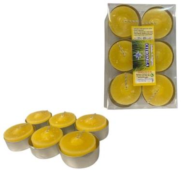 Imagem de Kit 6 Velas Citronela Rechaud Difusor Flutuante Foundue - Lua Mística 