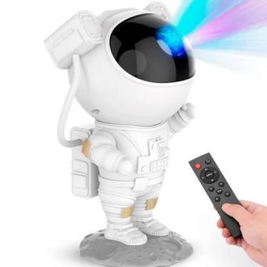 Imagem de Projetor de Luz Galáxia Astronauta com Fonte B-MAX Modelo BM-F927
