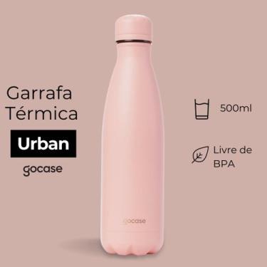 Imagem de Garrafa Térmica Gocase Urban Aço Inoxidável - 500ml, Rosa