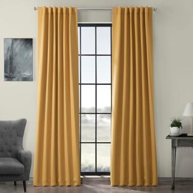 Imagem de HPD Half Price Drapes Cortinas de escurecimento de quarto 96 polegadas de comprimento para quarto e sala de estar (1 painel), 50 x 96, calêndula
