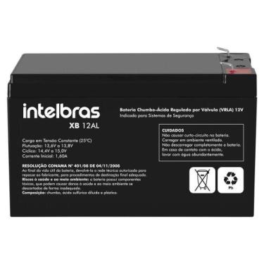 Imagem de Bateria Selada 12V Para Sistemas De Segurança Xb 12Al Intelbras