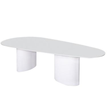 Imagem de Mesa De Jantar Orgânica Duo 198x122cm Laqueada