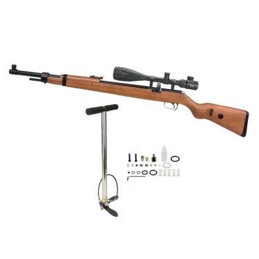 Imagem de Carabina Pressão Pcp Mauser K98 4.5 Bomba+luneta 6-24x50