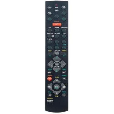 Imagem de RAV202 V342600US Controle remoto de substituição aplicável para receptor Yamaha AV RX-V395 HTR-5130 RX-V395RDS RXV395 HTR5130 RXV395RDS