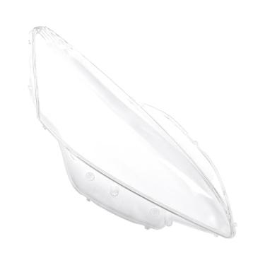 Imagem de A ABSOPRO Capa de lente de farol capa de lente transparente para Peugeot 508 2011-2014 PC transparente 1 peça frontal direita carro