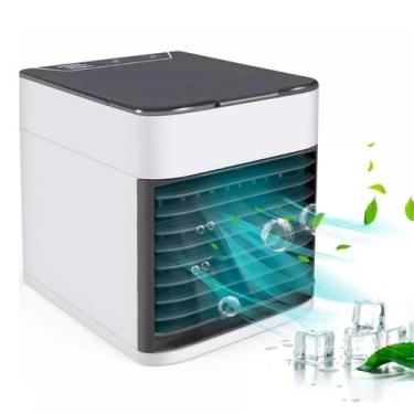 Imagem de Portátil Mini Ar Condicionado Usb Umidificador Qualidade - Bivolt