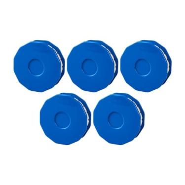 Imagem de kowaku 5pcs Bike Chain Oiler Lubricator Ferramenta de manutenção de bicicletas redonda versátil Lightweight Fácil de usar Ferramenta de cuidados, Azul