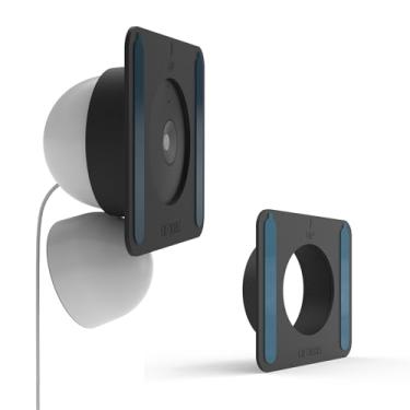 Imagem de HOLACA Suporte de janela para Google Nest Cam interna (com fio) - 2ª geração, suporte adesivo para Google Nest Cam interna (com fio) - 2ª geração (preto)