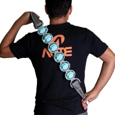 Imagem de Faixa Massageadora Manual Costas Azul T263 Acte Sports - Geral
