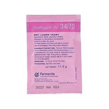 Imagem de Fermento S-34/70 - 11,5g - FERMENTIS