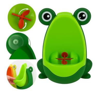 Imagem de Penico Mictório Menino Sapinho Xixi Bebe Ventosa Banheiro - Yeet