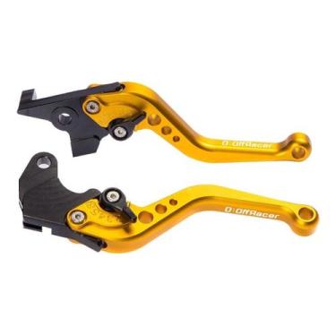 Imagem de Par Manete Esportivo Curto Honda CB 500 99 A 2004 - Off Racer, Dourado