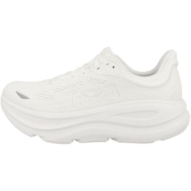 Imagem de HOKA Tênis feminino Bondi 9, Branco/Branco, 40
