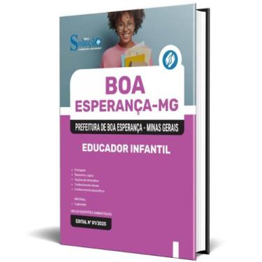 Imagem de Apostila Prefeitura Boa Esperança Mg 2025 Educador Infantil - Editora 