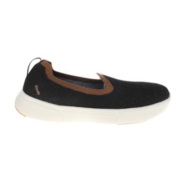 Imagem de Keds Tênis feminino Blisswalk Loafers, Preto/Cognac Eng Knit, 34