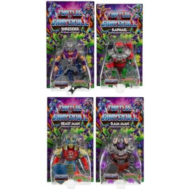 Imagem de Masters of the Universe Tartarugas of Grayskull Figura de Ação de 5.5" para crianças a partir de 6 anos
