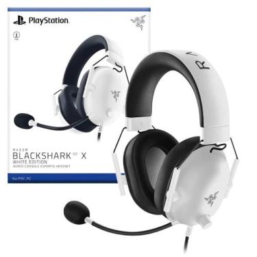 Imagem de Headset Gamer Razer BlackShark V2 X, PlayStation/PC, PS5/PC 3.5mm, Dri