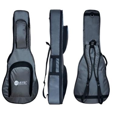 Imagem de SEMI CASE RÍGIDO P/ VIOLÃO CLÁSSICO CINZA "AMS"