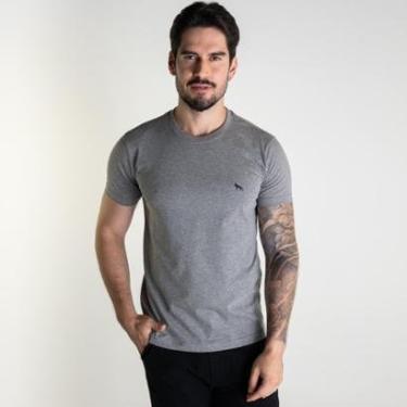 Imagem de Camiseta Acostamento Wolf  Grafite Masculina-Masculino