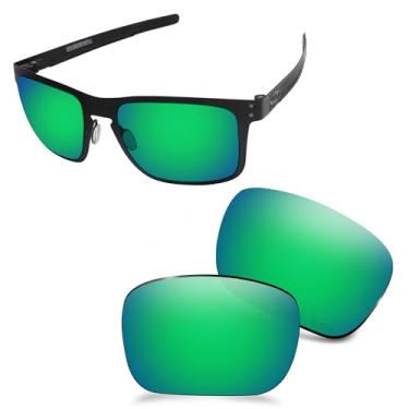 Imagem de AOZAN Lentes de reposição ANSI Z87.1 para óculos de sol Oakley Holbrook Metal OO4123 - Verde Jade