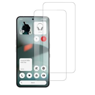 Imagem de NOUKAJU Protetor de tela para Nothing Phone 3, vidro temperado HD, resistente a arranhões, durável e à prova de quedas, protetor de tela de vidro temperado para telefone 3 [2 unidades]
