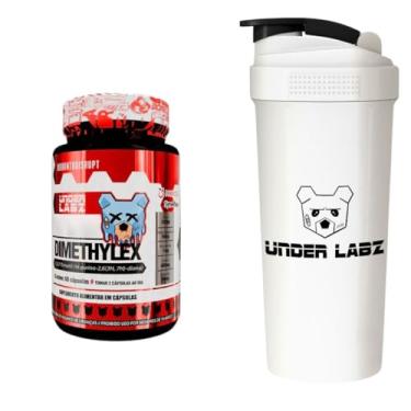 Imagem de Combo Under Labz - Termogênico Dimethylex - 60 Cápsulas + Coqueteleira oficial