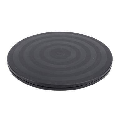 Imagem de Suporte rotativo plástico de 20 cm de diâmetro 360 graus giratable spin exibição de spin stand para laptops de tv plantas de arte