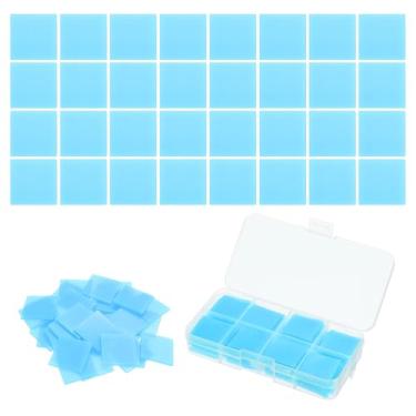 Imagem de PATIKIL 56 peças pintura arte diamante cola argila cera 5D quadrado DIY arte diamante refil cola com caixa de armazenamento para arte diamante bordado lama suprimentos acessórios ferramenta de pintura