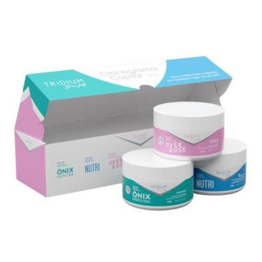 Imagem de Kit Cronograma Capilar Mascara Tratamento Tridium Seu Jeito