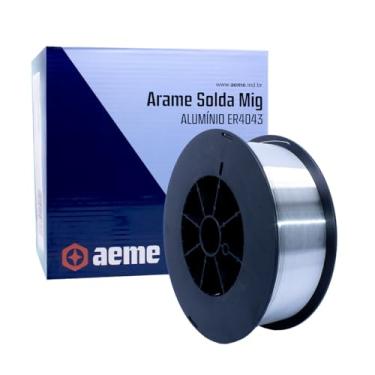 Imagem de Arame Mig Alumínio Aeme Capa Capa AWS ER4043 0.9mm 7 Kg