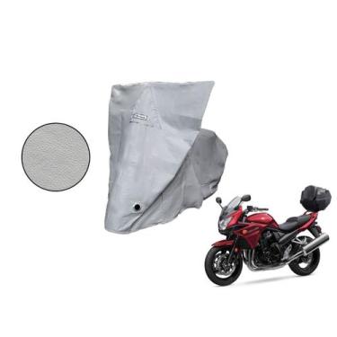 Imagem de Capa Protetora Moto Suzuki Bandit Com Baú Cinza - Kahawai, cinza