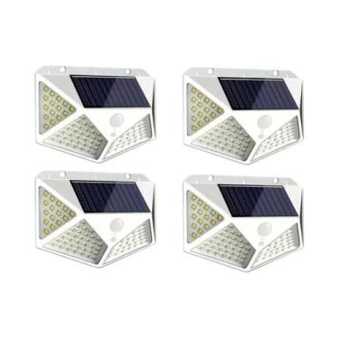 Imagem de Lâmpada De Parede Com Luz Solar LED 100 À Prova D'água, Sensor De Movi