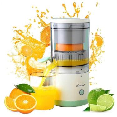Imagem de Espremedor Elétrico De Fruta Suco Limão Laranja Recarregável - Xtrad