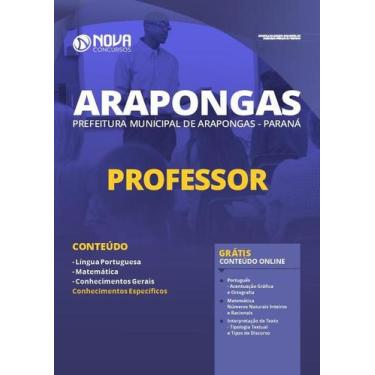 Imagem de Apostila Prefeitura De Arapongas Pr - Professor - Nova Concursos