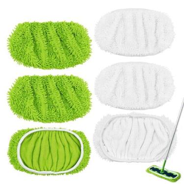 Imagem de Esfregões DLAIMI compatíveis com Swiffer XL Sweeper, pacote com 6