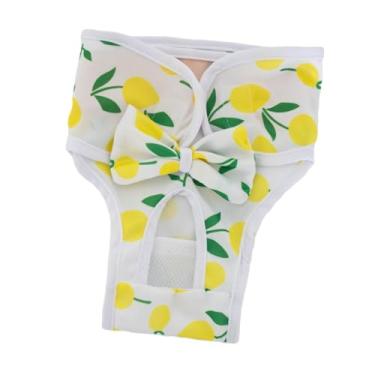 Imagem de WeiLaiKeQi Fraldas para cães fêmeas Fraldas para cães Treinamento para usar o penico Calcinhas menstruais para altamente absorventes, S