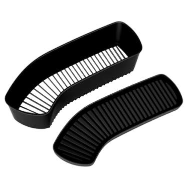 Imagem de ZJRDYYK Fatiador de banana, cortador de salada de frutas e vegetais, cortador de salada para pepino, presunto, frutas e vegetais (preto)