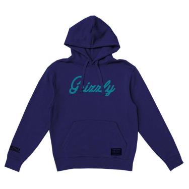 Imagem de Moletom Grizzly Script Logo Hoodie