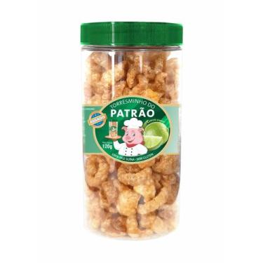 Imagem de Petisco Torresmo do Patrão - 120g com Limão e Pimenta-do-reino - Magal