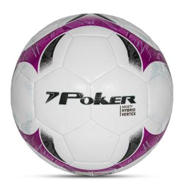 Imagem de Bola Futebol de Society Profissional 32 Gomos Hybrid Vertex 05846 - Po