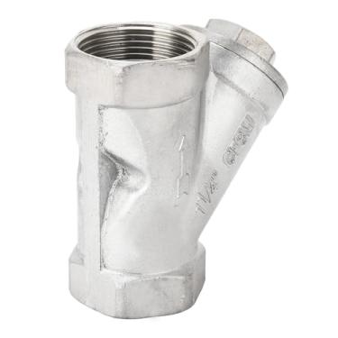 Imagem de ZJchao 2 Polegadas de 1 Filtro, Filtro de água para 3/4 do de de Tubo Conector y Tipo de 1−/4 Polegadas DN32 Frea 304 Menos Ajuste de Tubo de Válvula de de Aço para o Gás de óleo de água