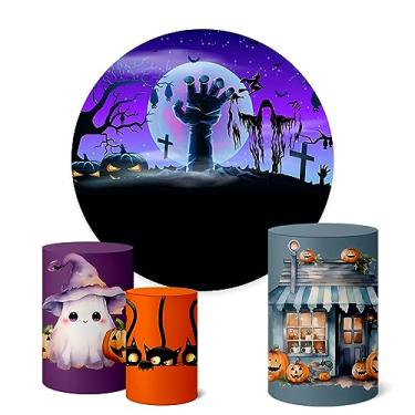 Imagem de Trio Capas Cilindro e Painel Festa 1,50m Halloween (K1HAL0020)