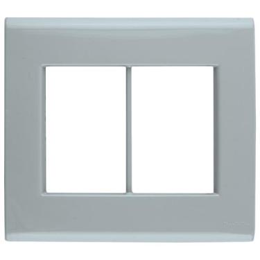 Imagem de Placa 3 Postos 4x4 Tramontina Liz Verde Ardósia