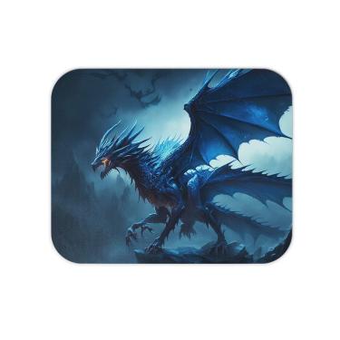 Imagem de Mouse Pad em Tecido - Dragons - Dragão Azul