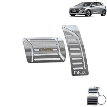 Imagem de Pedaleira Automático Chevrolet Onix 2020 Prata