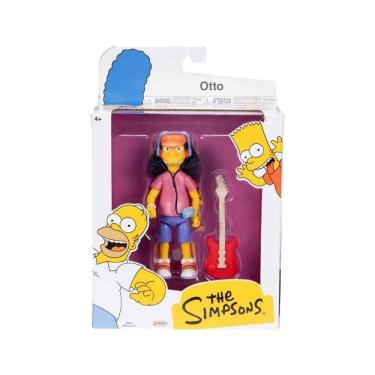 Imagem de Os Simpsons Boneco Otto De 11Cm Com Guitarra Sunny 4043