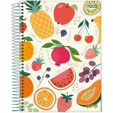 Imagem de Jandaia - Caderneta Espiral 1/8 Capa Dura 80Fls YUMMY - Pacote com 10 unidades