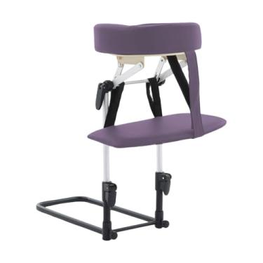 Imagem de Kokiya Kit de massagem com apoio de braço para mesa de massagem, travesseiro portátil para rosto para baixo, apoio de cabeça ajustável, Roxo