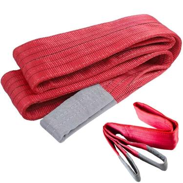 Imagem de Cinta Elevaçao Carga 5 Toneladas 8 Metros Reforçada Guincho Reboque Guindaste